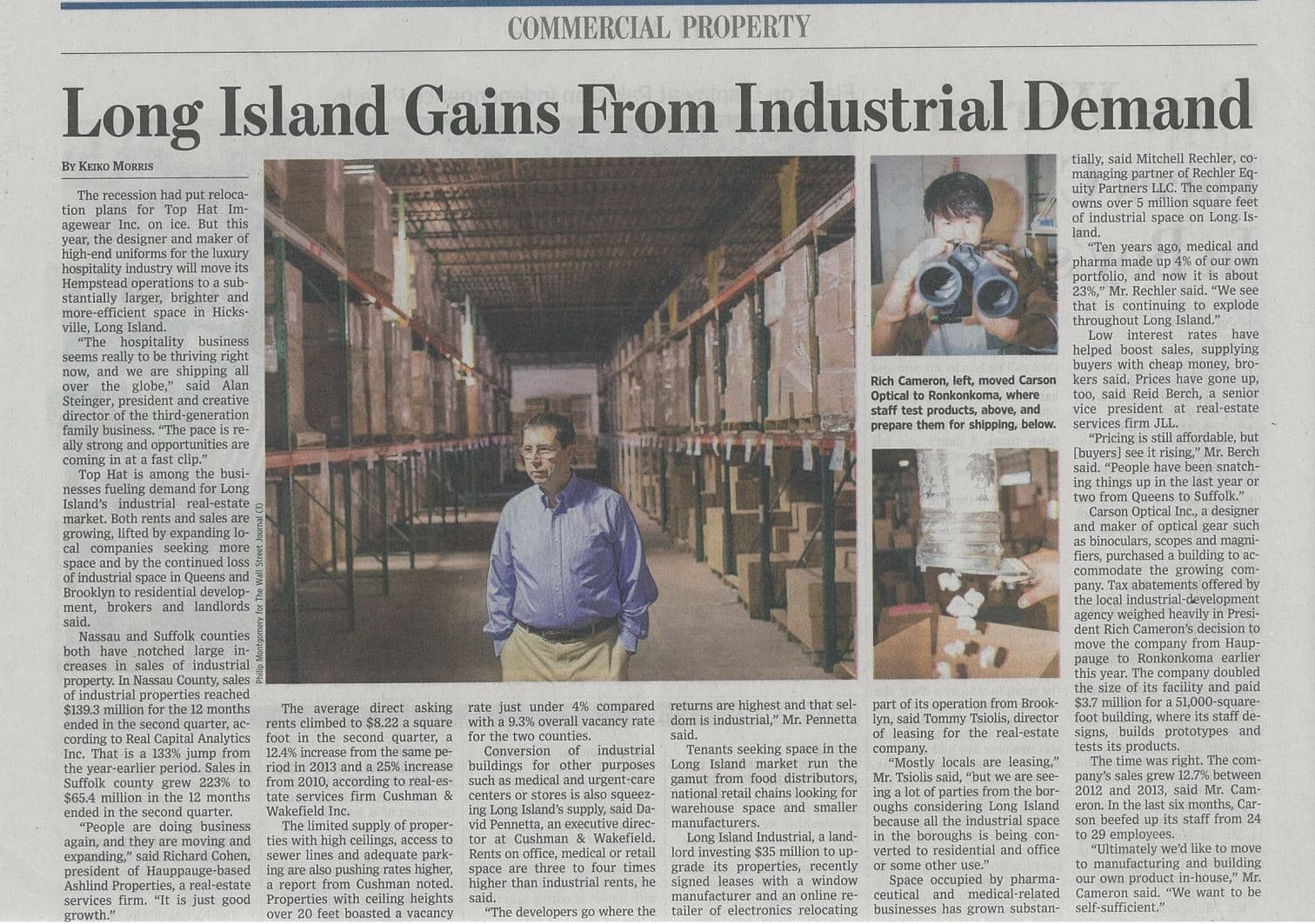 Long Island industrial and commercial property